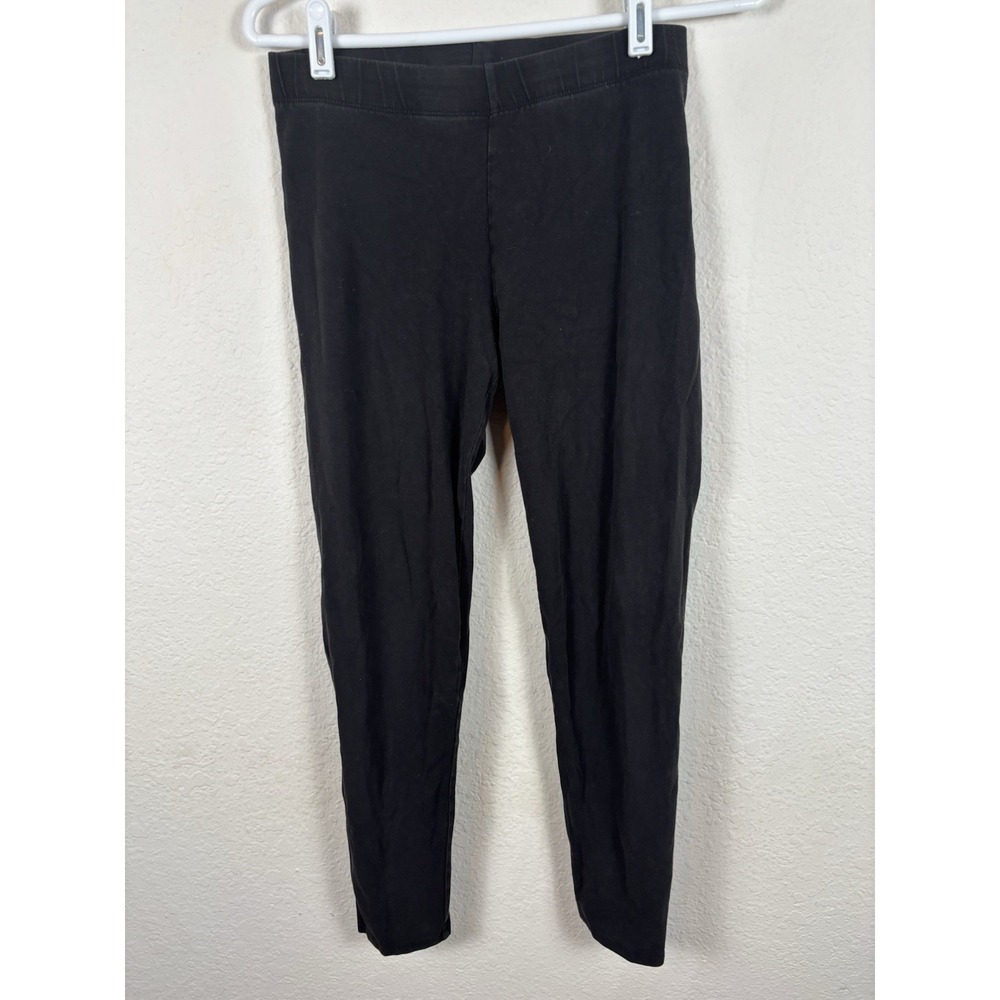 Loft Womens Size M Medium Black Leggings Sports Sweatpants Solid Flaw Good